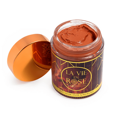 Red mask extraordinary La Vie En Rose