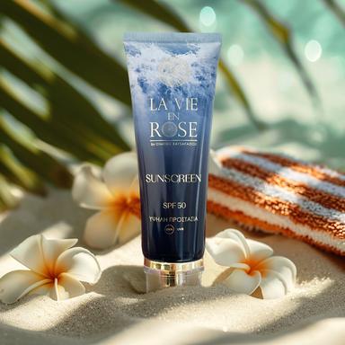 Smooth SunscreenSPF 50 100ml - Αντηλιακή κρέμα προσώπου και σώματος | La VIe en Rose