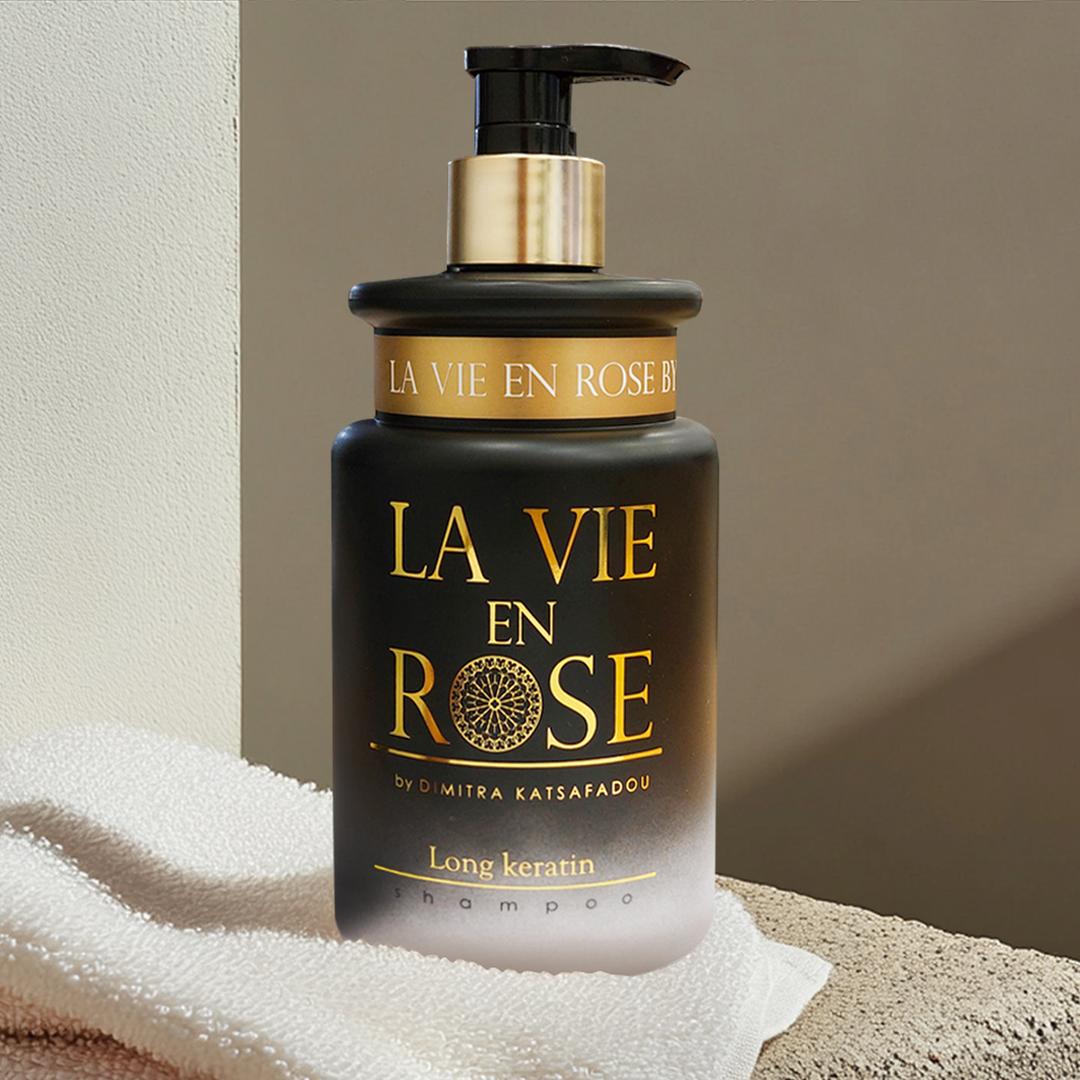 Long Keratin Shampoo 400ml | La vie en Rose
