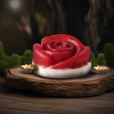 Σαπούνι με κόκκινο φύκι και γάλα γαϊδούρας La Vie en Rose