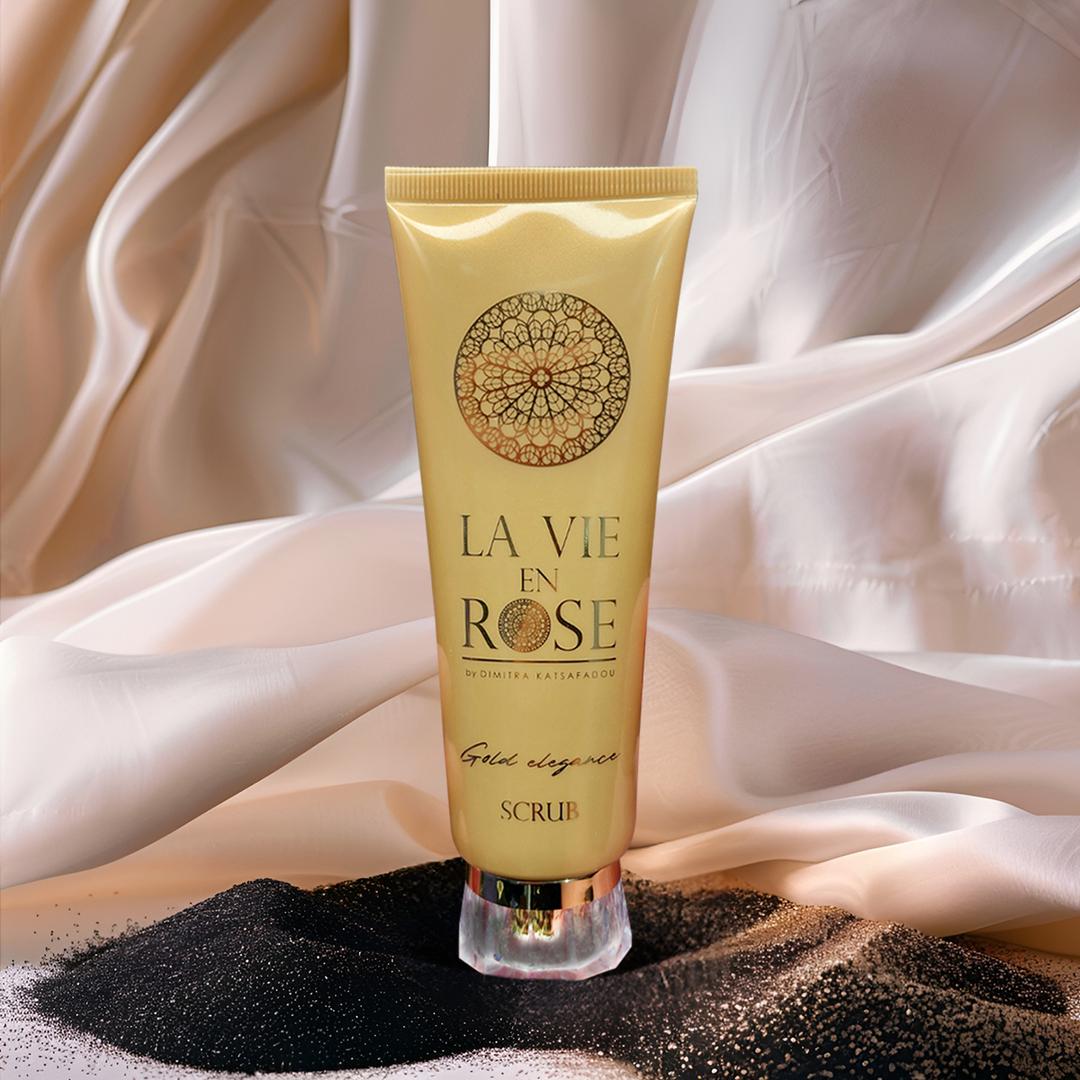 Gold Elegance Scrub 100ml | La Vie en Rose